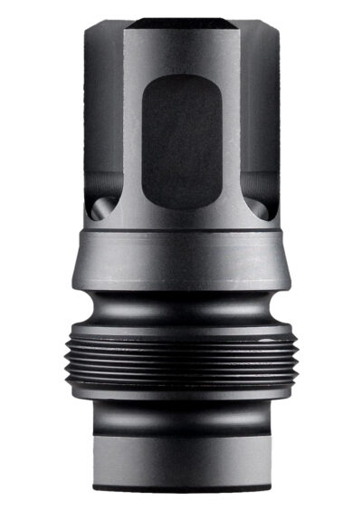 Dead Air DA129 Xeno 3-Prong Flash Hider Black Nitride 4140 HT Alloy Steel 1/2″x28 Threads 1.96″ OAL 9mm