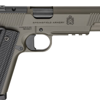 SPRINGFIELD ARMORY 1911 OPERATOR AOS THREADED HANDGUN .45 ACP 5.75IN BARREL 2-8RD MAGS OLIVE DRAB GREEN POT9230GAOS