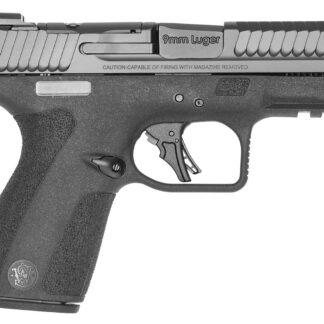 M&P9 SHILED X 9MM LUGER SEMI-AUTO HANDGUN M&P9 SHIELD X 9MM LUGER 3.6'' BBL (1)13RD & (1)15RD MAG NTS