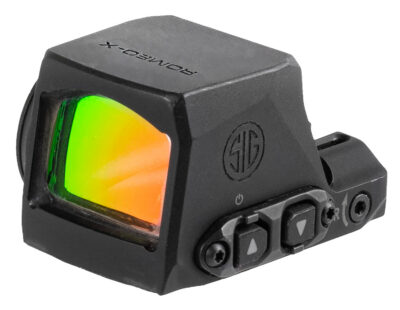 SIG ROMEO-X REFLEX SIGHT OPEN COMP 6MOA GREEN BLK