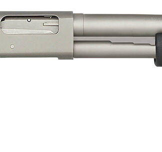 Mossberg 50793 590A1 Pro 12 Gauge 6+1 18.50" Silver Marinecote Barrel & Steel Receiver, Black Synthetic Stock