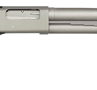 Mossberg 50794 590A1 Pro 12 Gauge 6+1 18.50" Silver Marinecote Silver Barrel & Receiver, Black Synthetic Stock