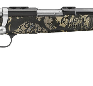 Ruger 7427 77/44  44 Rem Mag 4+1 16.60" Blued Threaded Barrel, Blued Alloy Steel Receiver w/Integral Scope Mount, Kryptek Obskura Nox Camo Synthetic Stock