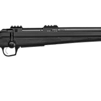 CZ-USA 07419 600+ Alpha 300 Win Mag 3+1 24" Black Nitride Threaded Barrel, Black Nitride Aluminum Receiver w/Weaver Rail, Black Soft Touch Fixed Polymer Stock