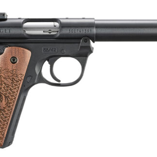 Ruger 40192 Mark IV 22/45 Collector's Series 22 LR 10+1 5.50" Blued Threaded Bull Barrel, Blued Ally Steel Receiver, Blued Polymer Frame w/Engraved American Walnut Grip
