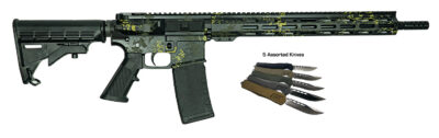 GLFA GL15 LBLK-RIFLE  BUNDLE 223 RIFLE  LICHEN-BLK