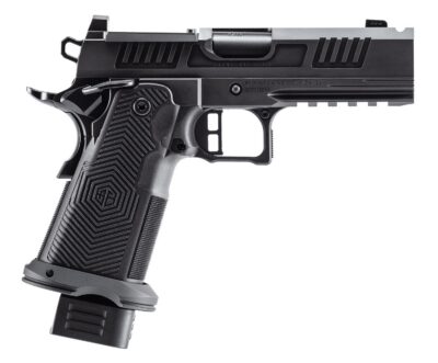 AF1911-ROMULUS  9MM 4.25IN MOS BULL RAMPED PORTED  DLC BLK 20RD/17RD