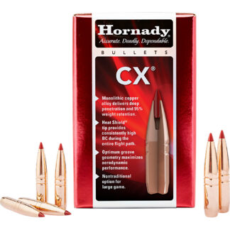 CX™ 25 CALIBER (.257'') LEAD FREE POLYMER TIP RIFLE BULLETS CX .25 CAL (0.257) 112GR LEAD FREE POLYMER TIP 50/BOX