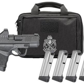 HELLCAT OSP 9MM LUGER SEMIAUTO HANDGUN GEAR PAC W/VIRIDIAN RFX11 HELLCAT OSP 9MM LUGER 3''BBL (1)11(3)13RD W/VIRIDIAN RFX11