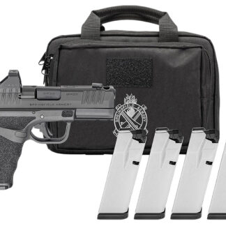 HELLCAT PRO COMP OSP 9MM SEMI-AUTO HANDGUN GEAR PAC W/RFX11 HELLCAT PROCOMP OSP 9MM 3.7''BBL (4)10RD MAG W/VIRIDIAN RFX11