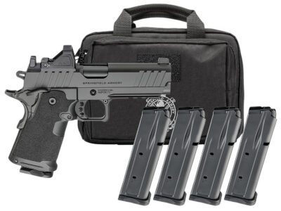 1911 DS PRODIGY AOS 9MM SEMI-AUTO HANDGUN GEAR PAC W/RFX11 1911 DS PRODIGY AOS 9MM LUGER 4.25''BBL (4)15RD MAG W/RFX11