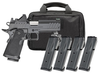 1911 DS PRODIGY AOS 9MM SEMI-AUTO HANDGUN GEAR PAC W/RFX11 1911 DS PRODIGY AOS 9MMLUGER 4.25''BBL (3)17RD(1)20RD W/RFX11