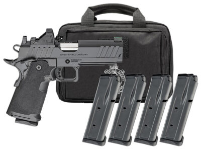 1911 DS PRODIGY AOS 9MM SEMI-AUTO HANDGUN GEAR PAC W/RFX11 1911 DS PRODIGY AOS 9MM LUGER 4.25''BBL (4)10RD W/RFX11