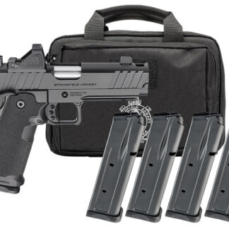 SPRINGFIELD ARMORY 1911 DS PRODIGY AOS COMP 9MM 4.25IN BARREL 10RD BLACK U-NOTCH W/TRITIUM 4MAGS LC PH9117AOSLC-COMP-PAC