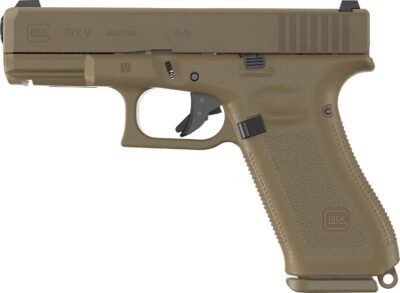 GLOCK 19X V 9MM 4.02IN BARREL 10RD COYOTE BROWN GNS  UV1950701X