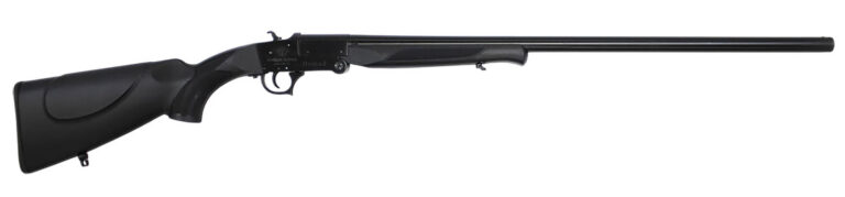 ATI ATIG20NMD26 Nomad 20 Gauge Break Open 3" 1rd 26" Matte Black Single Shot Vent Rib Barrel & Receiver, Fixed Black Synthetic Stock