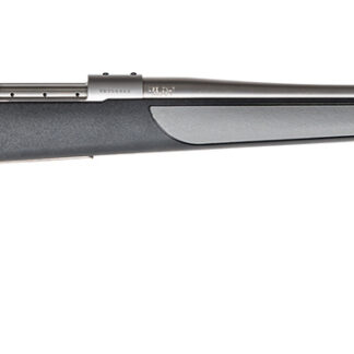 Weatherby  Vanguard Weatherguard Full Size 300 Win 3+1 26" Satin Threaded Barrel, Satin Stainless Steel Drilled & Tapped Receiver, Black/Gray Weatherguard Synthetic Stock