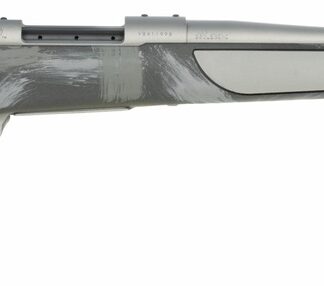Weatherby VC38223RR4T Vanguard Shadow 223 Rem 5+1 24" Carbon Gray Cerakote Threaded Barrel, Carbon Gray Cerakote Steel Drilled & Tapped Receiver, Black w/Gray & White Accents Monte Carlo Stock