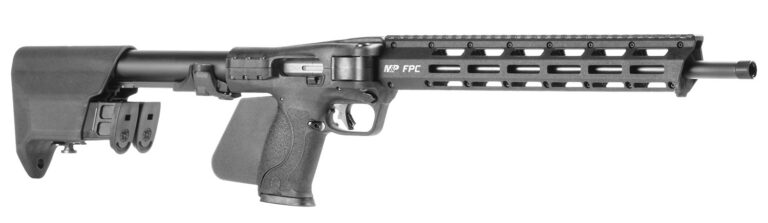 SMITH & WESSON M&P FPC 10MM 16.25IN BARREL 10RD M-LOK SLOTS ON HANDGUARD WITH PICATINNY-STYLE RAIL ON TOP THREADED 9/16X24