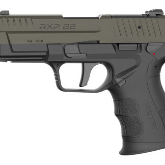 Retay USA RXP22BLKODSL13TH RXP 22 LR 13+1 4" Threaded Barrel, OD Green Cerakote Optic Ready/Serrated Slide, Black Cerakote Polymer Frame w/Accessory Rail, RMR/RMSc Footprint