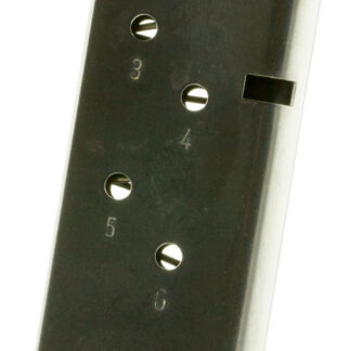 Magnum Research MAG1911456 1911  Black Detachable 6rd 45 ACP