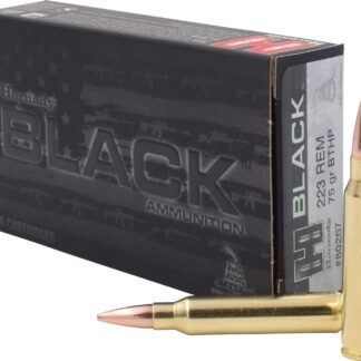 BLACK® 223 REMINGTON MATCH® BOAT TAIL HOLLOW POINT RIFLE AMMO BLACK 223 REMINGTON 75GR MATCH BOAT TAIL HOLLOW POINT 20/BOX