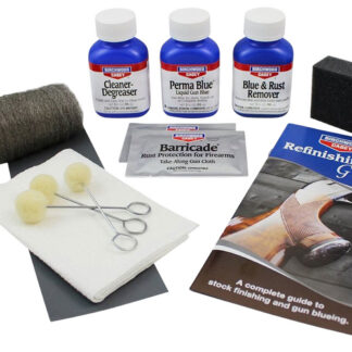 BIRCHWOOD CASEY PERMA BLUE LIQUID GUN BLUE FINISHING KIT