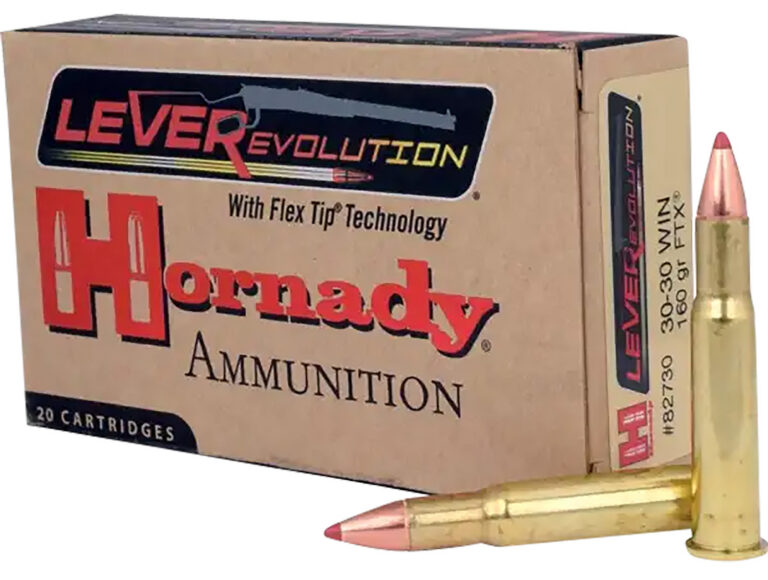 LEVEREVOLUTION AMMO 30-30 WINCHESTER 160GR FTX LEVEREVOLUTION 30-30 WINCHESTER 160GR FTX POLYMER TIP 20/BOX