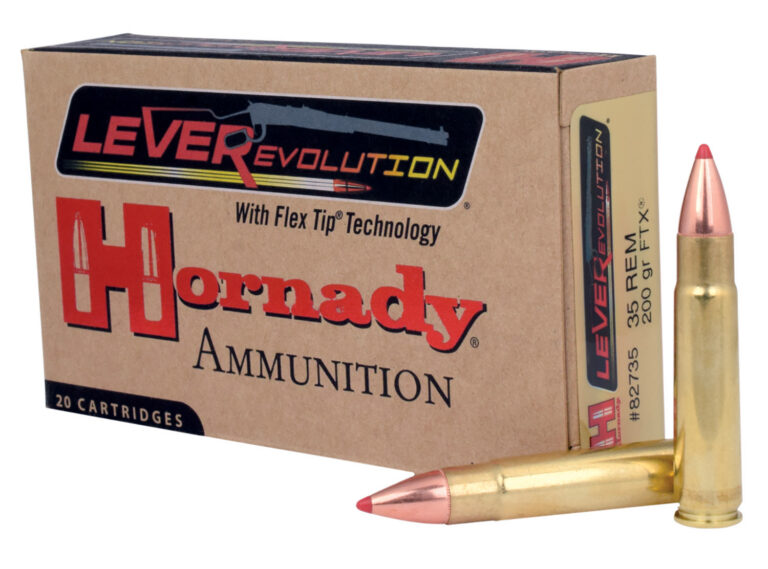 LEVEREVOLUTION® 35 REMINGTON FTX® POLYMER TIPPED RIFLE AMMO LEVEREVOLUTION 35 REMINGTON 200GR FTX POLYMER TIPPED 20/BOX