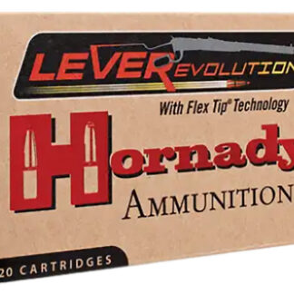 Hornady 82747 LEVERevolution  45-70Gov 325gr Flex Tip eXpanding 20 Per Box/10 Case