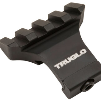 TruGlo TG8975B 45 Degree Offset Picatinny Rail Mount  Black Anodized