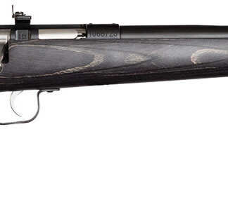 Crickett KSA2244 Youth  22 LR 1rd 16.12" Blued Barrel & Receiver, Fixed Front/Adjustable Rear Peep Sight, Black Laminate Stock w/11.5" LOP, Rebounding Firing Pin Safety