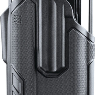 Blackhawk 419001BBR Omnivore  OWB Black Polymer Belt Slide Fits Most Semi  Autos w/SureFire X300/X300U-A Lights Right Hand