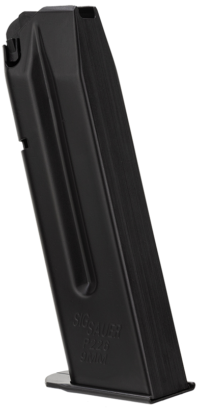9MM LUGER MAGAZINES FOR SIG SAUER P226 MAGAZINE, 10-ROUND, BLUE