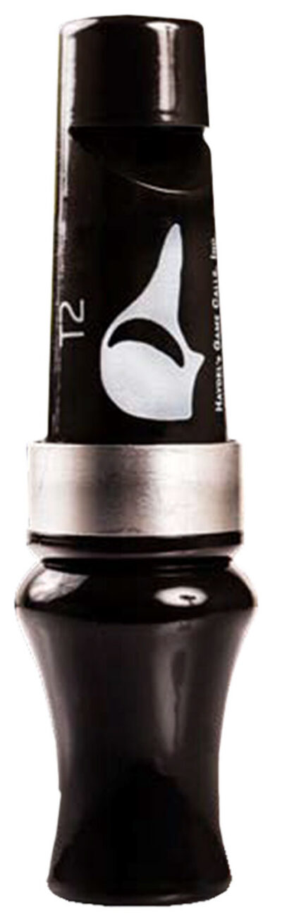 Haydel’s Game Calls T2 5-N-1  Open Call Blue-Winged/Cinnamon Teal Sounds Attracts Ducks Black Acrylic