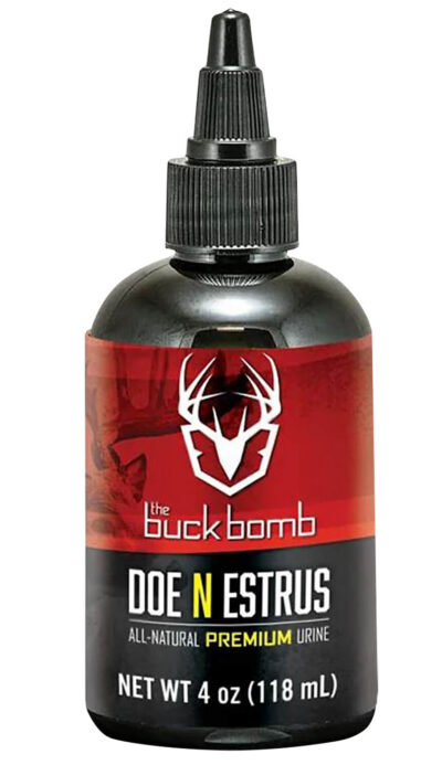 The Buck Bomb 200008 Igniter  Deer Attractant Doe In Estrus Scent 4 oz Squeeze Bottle