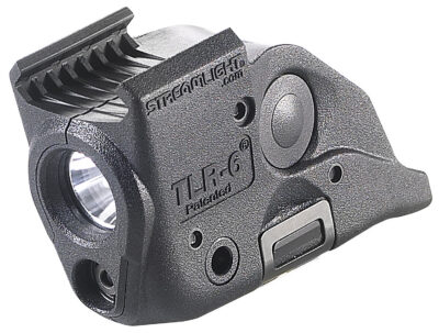 Streamlight 69293 TLR-6 Gun Light  Black 100 Lumens White LED/Red Laser Smith & Wesson M&P Shield