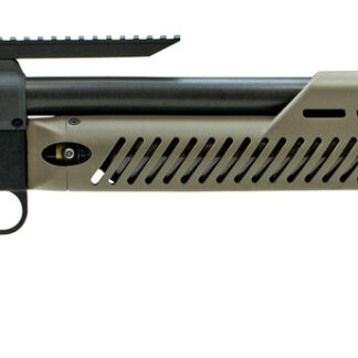 Umarex 2252635 Hammer  PCP .50 Cal 2 Shot Black Barrel & Receiver, OD Green Fixed Synthetic Stock, AR Magpul Style Grip