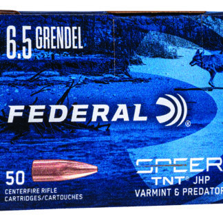 Federal AE65GDL90VP American Eagle Varmint & Predator 6.5Grendel 90gr Jacketed Hollow Point 50 Per Box/5 Case