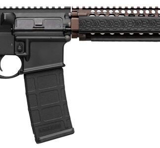 Daniel Defense 0208806027011 DDM4 M4A1 5.56x45mm NATO 30+1 14.50" Threaded Barrel, Black Hard Coat Anodized Receiver, 6 Position Stock w/SoftTouch Overmolding, Flat Dark Earth Handguard