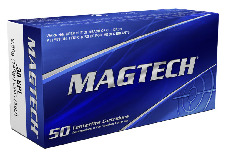 Magtech 38B Range/Training  38Special 148gr Lead Wadcutter 50 Per Box/20 Case