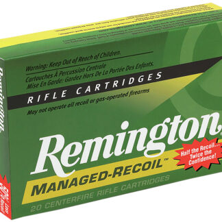 Remington Ammunition 27644 Managed-Recoil  30-30Win 125gr Soft Point Core Lokt 20 Per Box/10 Case