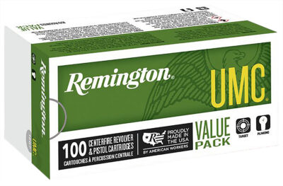 Remington Ammunition 23687 UMC Value Pack 40S&W 180gr Jacketed Hollow Point 100 Per Box/6 Case