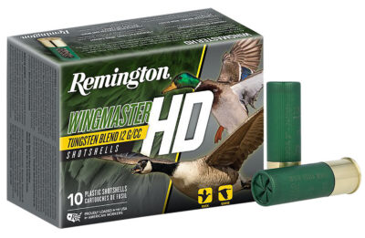 Remington Ammunition 20659 Wingmaster HD  12Gauge 3.50″ 1 3/4oz 4Shot 10 Per Box/10 Case