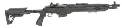 Springfield Armory AA9611 M1A SOCOM 16 CQB 7.62x51mm NATO 10+1 16.25″ Carbon Steel Barrel Black Parkerized Rec Black 5 Position Archangel CQB Adjustable Stock Black Polymer Grip Right Hand