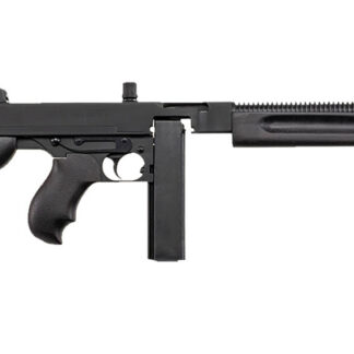 Thompson T1C 1927A-1 Commando Carbine 45 ACP Caliber with 16.50" Barrel, 20+1 Capacity (Stick), Black Parkerized Metal Finish, Black Fixed Stock Right Hand Includes Black Nylon Sling