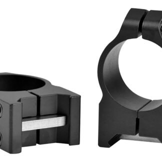 Warne Maxima Vertical PA Scope Rings Matte Black 1 in. Medium