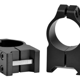 Warne Maxima Vertical PA Scope Rings Matte Black 1 in. High