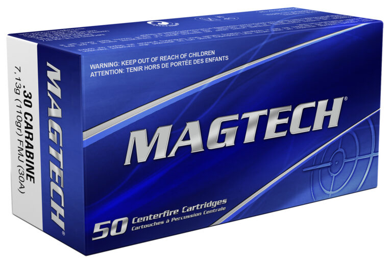 MAGTECH 30CARBINE 110GR FMJ 50RD BOX 20 BOXES PER CASE