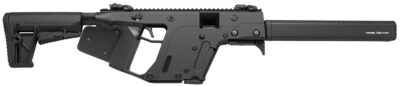 Kriss USA KV10CBL22 Vector CRB Gen2 *CA Compliant 10+1 Black Steel Barrel, Black Picatinny Rail Receiver, Fixed Black Synthetic Stock, Black California Paddle Grip, Glock Magazine Compatible